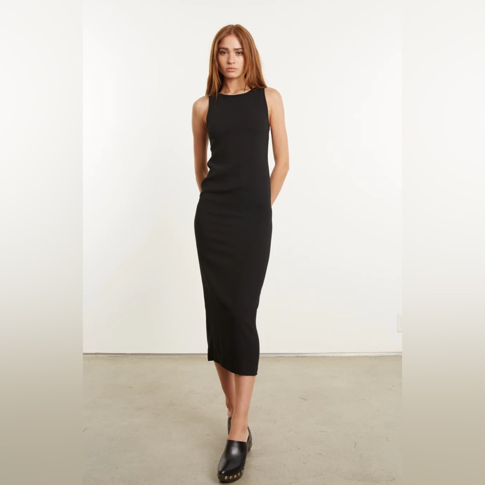 $495 BLACK MAXI DRESS XXS